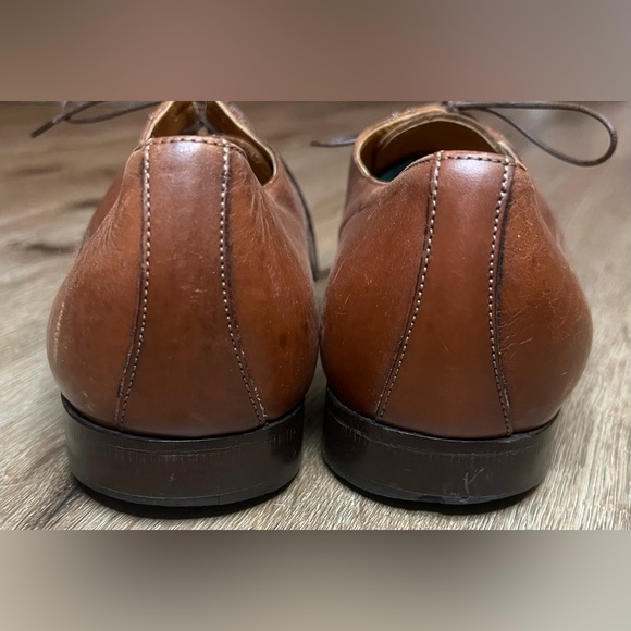 Bostonian Florentine Men’s Dress Shoes Leather Oxfords Cap Toe Size 8.5 - Picture 4 of 11